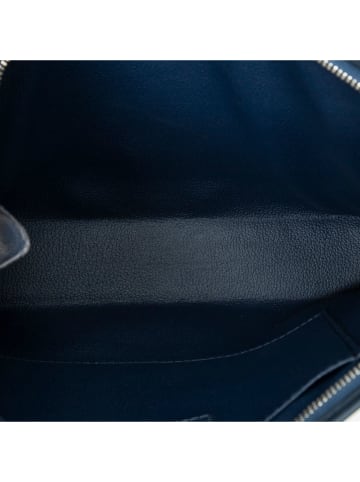 Louis Vuitton Leder-Clutch in Dunkelblau - (B)26 x (H)20 x (T)5 cm
