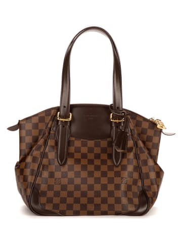 Louis Vuitton Schultertasche in Braun/ Hellbraun - (B)30 x (H)26 x (T)18 cm