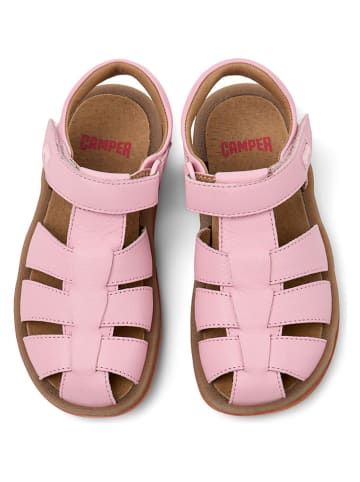 Camper Leder-Halbsandalen "Bicho" in Rosa