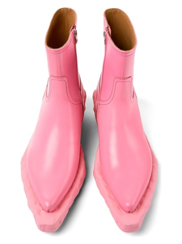 Camper Leren boots "Venga" lichtroze