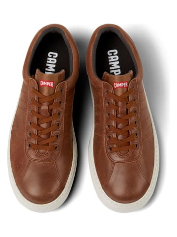 Camper Leren sneakers lichtbruin
