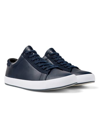 Camper Skórzane sneakersy "Andratx" w kolorze granatowym