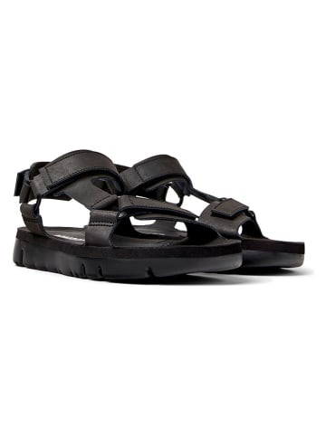 Camper Leren sandalen "Oruga" zwart