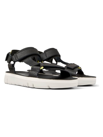 Camper Leren sandalen "Oruga" zwart