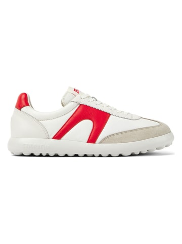 Camper Sneakersy w kolorze biało-beżowo-czerwonym