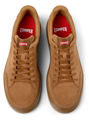 Camper Leren sneakers "Runner K21" lichtbruin