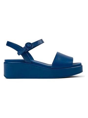 Camper Leder-Sandaletten "Misia" in Dunkelblau