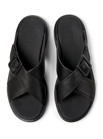 Camper Pantoletten in Schwarz