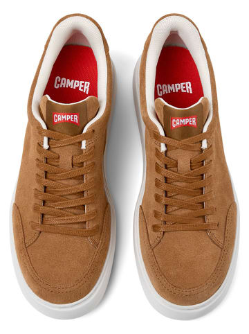 Camper Leren sneakers "Runner K21" lichtbruin