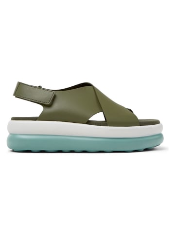 Camper Leren haksandalen "Pelotas Flota" kaki