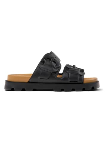 Camper Pantoletten "Brutus" in Schwarz