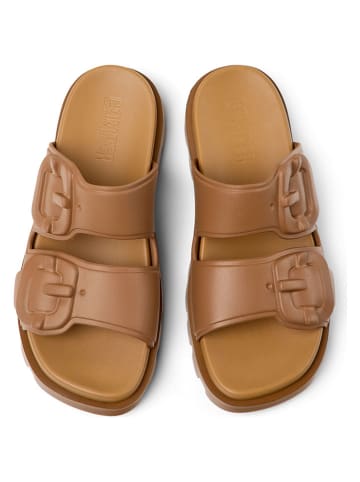 Camper Slippers "Brutus" lichtbruin