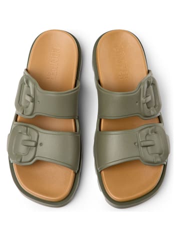 Camper Klapki "Brutus" w kolorze khaki