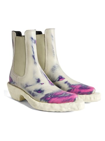 Camper Leder-Chelsea-Boots "Venga" in Creme