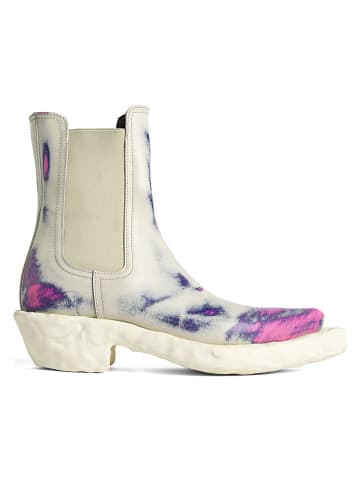 Camper Leder-Chelsea-Boots "Venga" in Creme