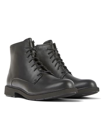 Camper Leder-Boots in Schwarz
