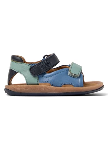 Camper Leder-Halbsandalen "Bicho" in Blau