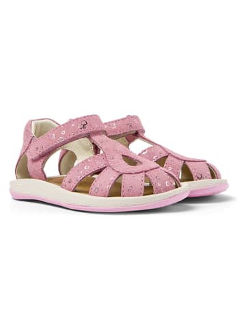Camper Leder-Halbsandalen "Bicho" in Rosa