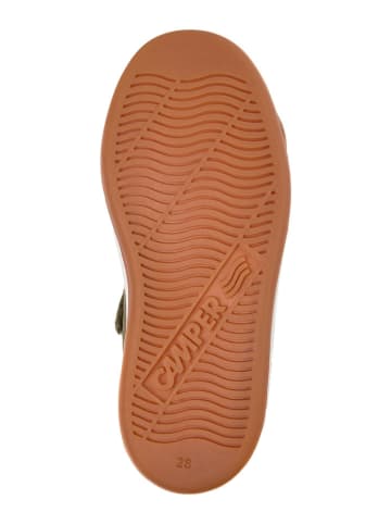 Camper Skórzane sneakersy "Runner Four" w kolorze zielonym