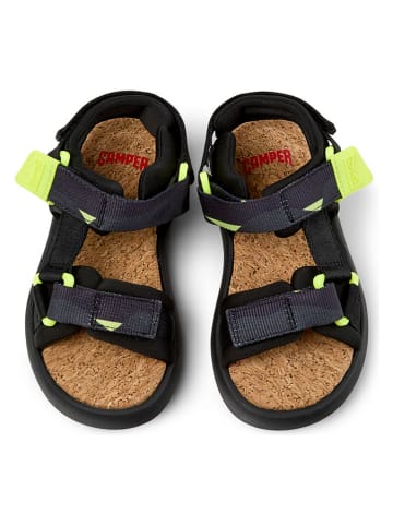 Camper Sandalen "Pelotas Flota" in Schwarz