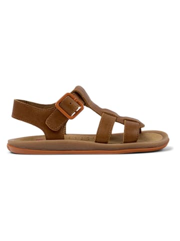 Camper Leder-Sandalen "Bicho" in Hellbraun