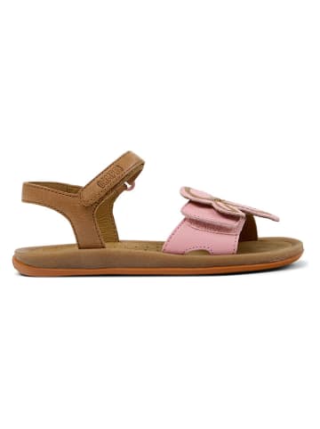 Camper Leder-Sandalen "Bicho" in Rosa