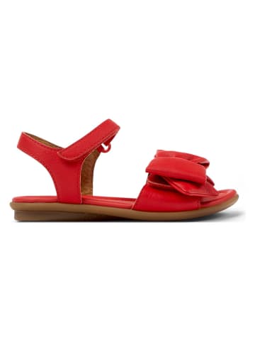 Camper Leder-Sandalen "Right" in Rot