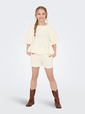 KIDS ONLY Shorts "Thyra" in Creme