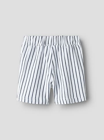 name it Shorts "Jakob" in Weiß/ Schwarz