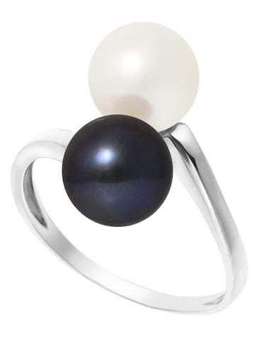 Pearl Addict Witgouden ring met parels