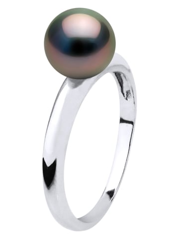 Pearl Addict Weißgold-Ring mit Perle