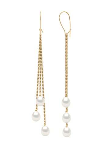 Pearl Addict Gold-Ohrhänger mit Perlen