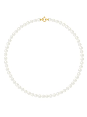 Pearl Addict Naszyjnik perłowy w kolorze białym - dł. 50 cm