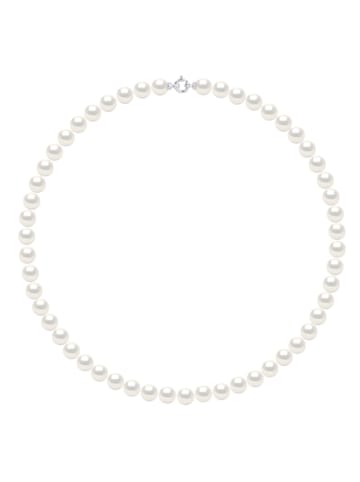 Pearl Addict Naszyjnik z perłami w kolorze białym - dł. 50 cm