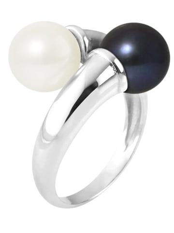 Pearl Addict Zilveren ring met parels