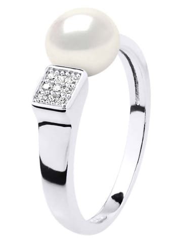 Pearl Addict Silber-Ring mit Perle