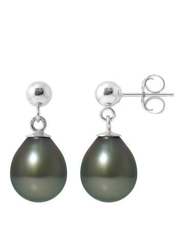 Pearl Addict Zilveren oorknopjes met Tahitiparels