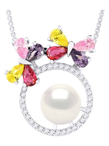 Pearl Addict Zilveren ketting met parel - (L)42 cm