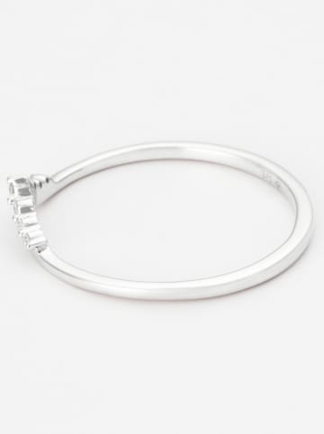 maison héritage PARIS Weißgold-Ring "Trésor Opalescent" mit Diamanten