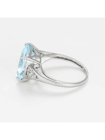 maison héritage PARIS Złoty pierścionek z topazem