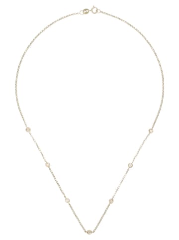 maison héritage PARIS Złoty naszyjnik "Sunshine" z diamentami - dł. 43 cm