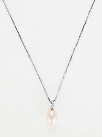 maison héritage PARIS Weißgold-Anhänger "Luliwa" mit Diamanten und Perle