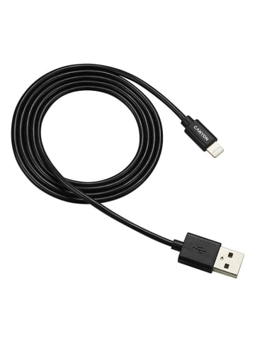 Canyon Kabel Lightning "MFI-1" w kolorze czarnym - dł. 100 cm