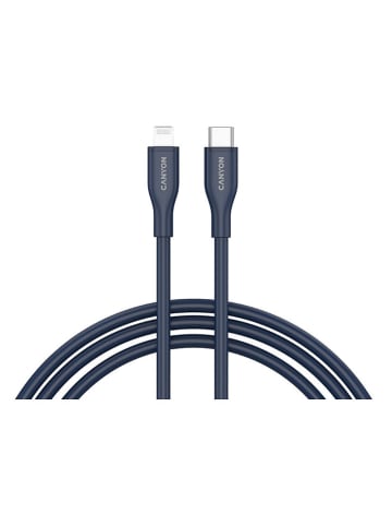 Canyon Kabel Lightning "CLNM60" w kolorze granatowym - dł. 100 cm