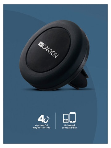 Canyon Auto-ventilatie smartphonehouder ‘'CH-2’' zwart