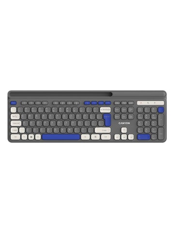 Canyon Toetsenbord ‘'HKB-W03 RF’' grijs/blauw