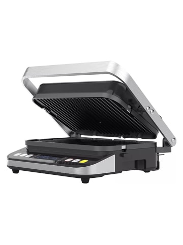 Aeno Contactgrill ‘'EG1’' zilver/zwart