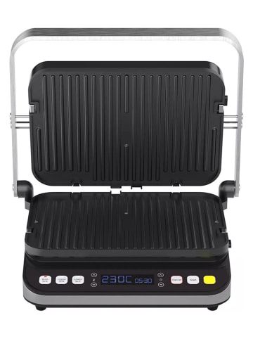 Aeno Contactgrill ‘'EG1’' zilver/zwart