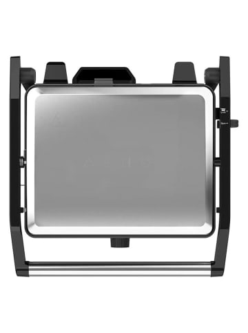 Aeno Contactgrill ‘'EG2’'  zilver/zwart