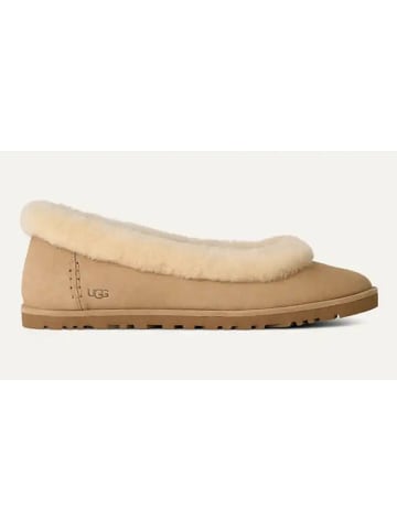 UGG Leren ballerina's "Zora" beige